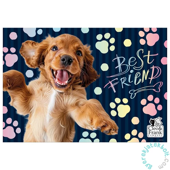 Cleo és Frank kutyás asztali könyöklő - Best Friend (POCF44)