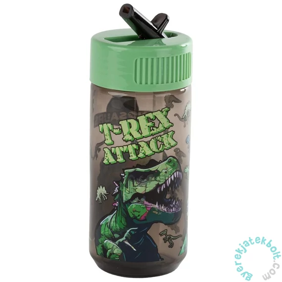 Dinoszauruszos műanyag kulacs - T-Rex Attack 330 ml (BADN20)