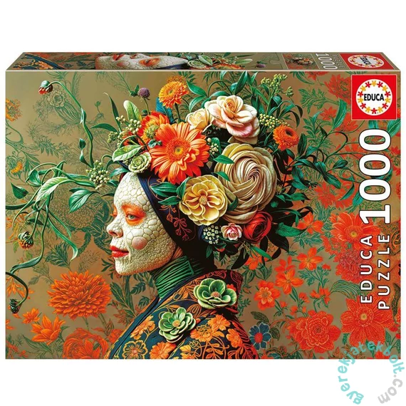 Educa 1000 db-os puzzle - A gyíkok királynője (20233)