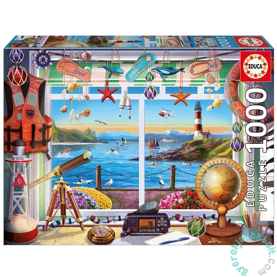 Educa 1000 db-os puzzle - Élet az öbölben (20256)