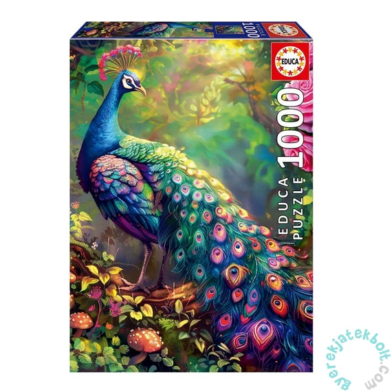 Educa 1000 db-os puzzle - Pávák kertje (20262)
