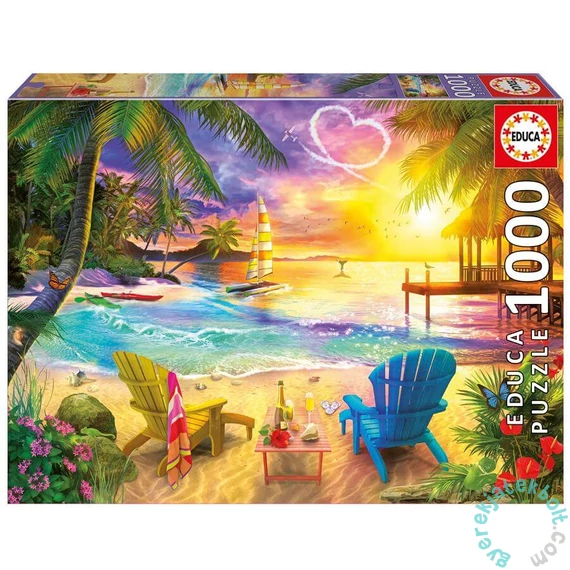 Educa 1000 db-os puzzle - Szerelmesek partja (20255)