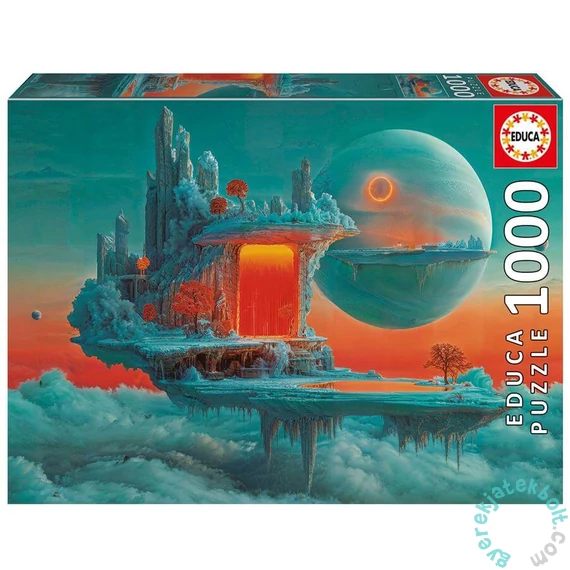 Educa 1000 db-os puzzle - Tűz és jég bolygója (20237)