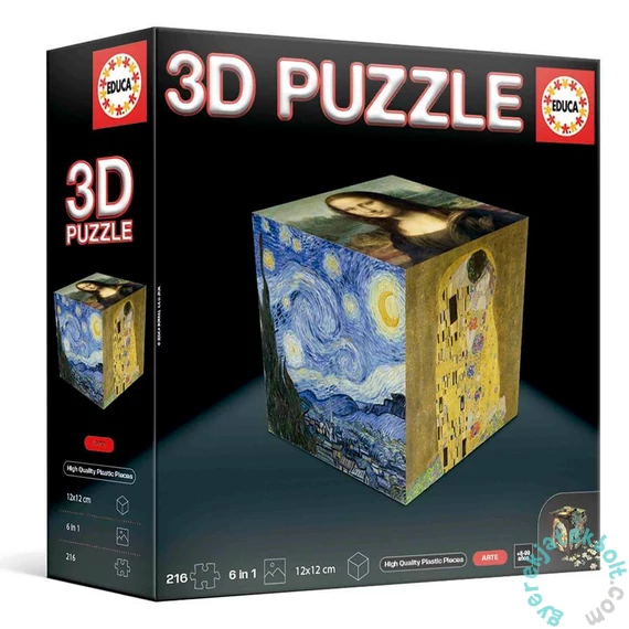 Educa 216 db-os 3D puzzle - Művészet (20123)
