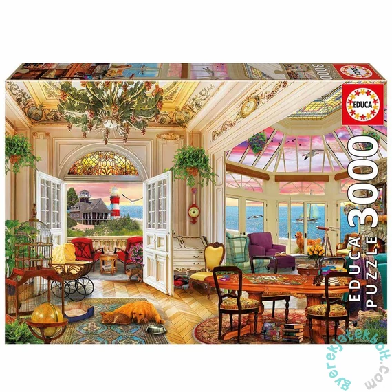 Educa 3000 db-os puzzle - Élet a parton (20332)