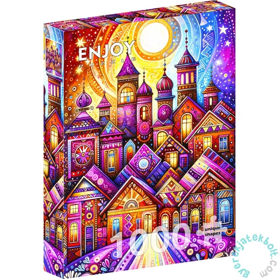 Enjoy 1000 db-os puzzle - Violet Town (2268)