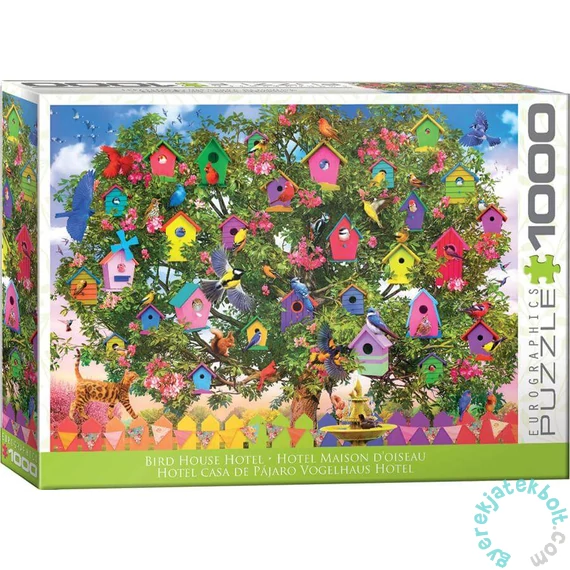 EuroGraphics 1000 db-os puzzle - Bird House Hotel, Olena (6000-6011)