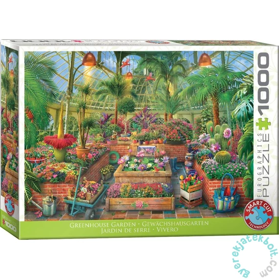 EuroGraphics 1000 db-os puzzle - Greenhouse Garden (6000-6014)