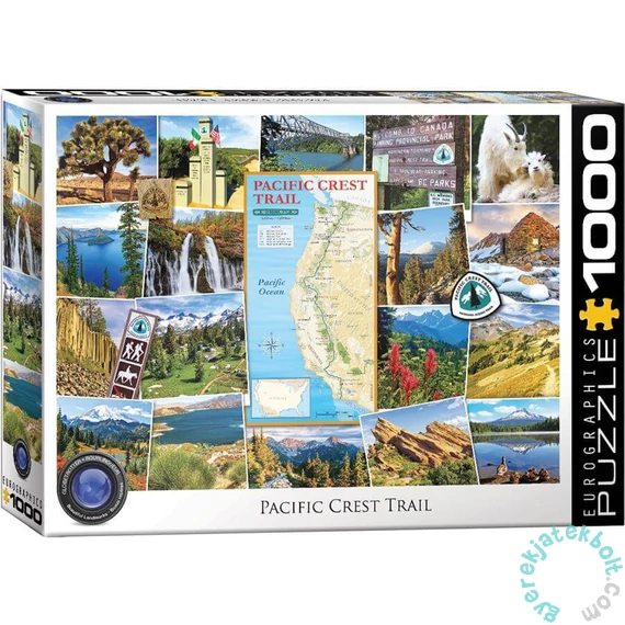 EuroGraphics 1000 db-os puzzle - Globetrotter, Pacific Crest Trail (6000-5721)