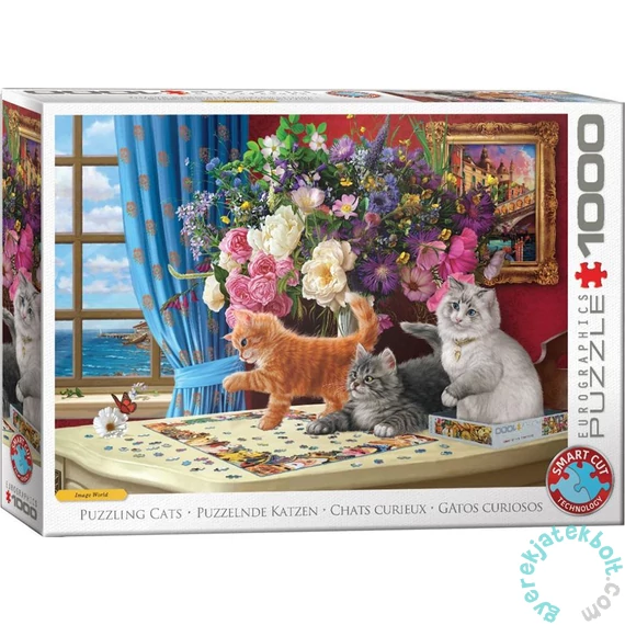 EuroGraphics 1000 db-os puzzle - Puzzling Cats (6000-5914)