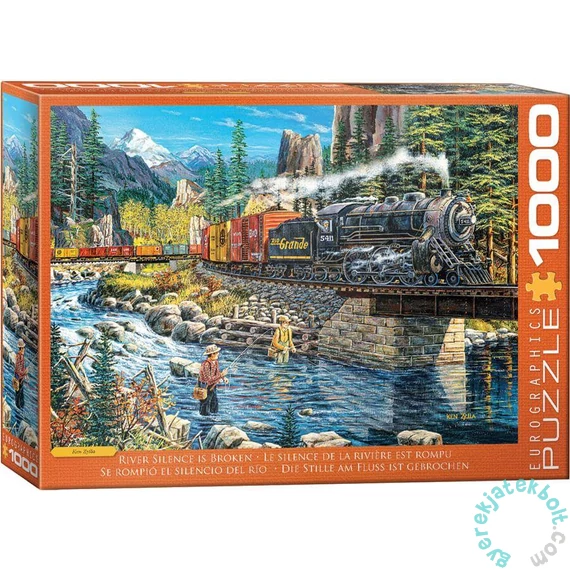 EuroGraphics 1000 db-os puzzle - River Silence is Broken by Ken Zylla (6000-5877)