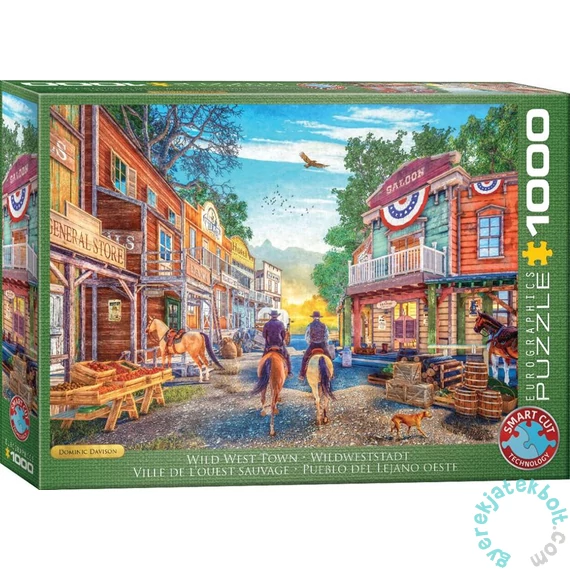 EuroGraphics 1000 db-os puzzle - Wild West County, Davison (6000-6028)