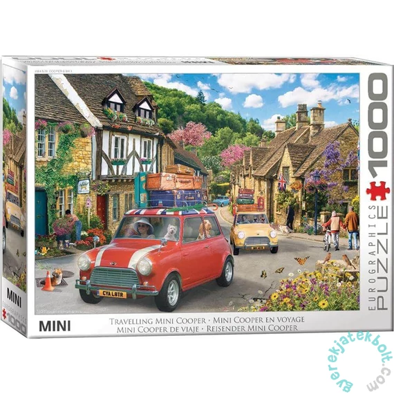 EuroGraphics 1000 db-os puzzle - Mini Cooper (6000-6092)