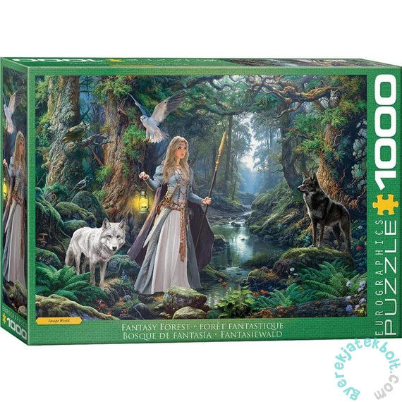 EuroGraphics 1000 db-os puzzle - Fantasy Forest (6000-6137)