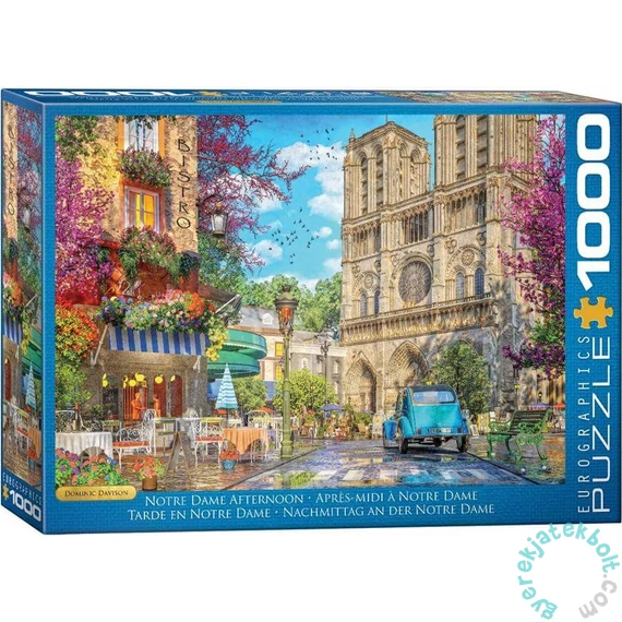 EuroGraphics 1000 db-os puzzle - Notre Dame Afternoon, Dominic Davison (6000-6144)