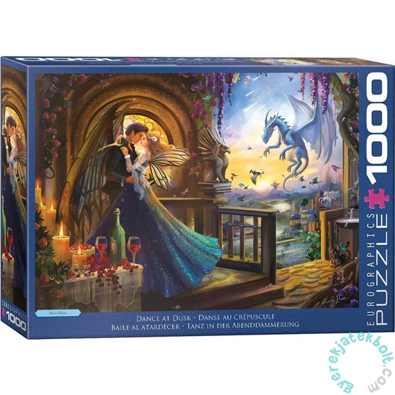 EuroGraphics 1000 db-os puzzle - Dance at Dusk, Rose Khan (6000-6147)