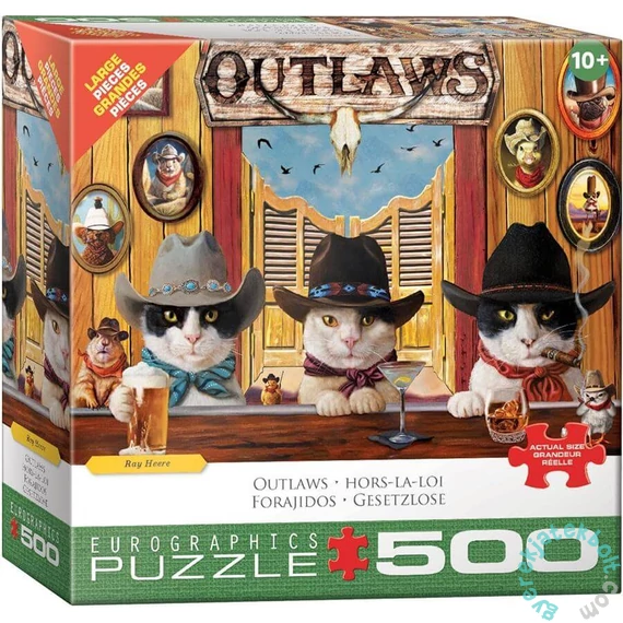 EuroGraphics 500 db-os puzzle - Saloon, Lucia Heffernan (6500-6052)