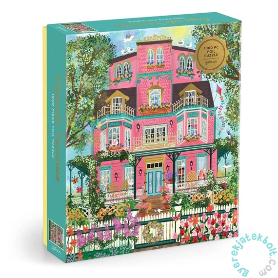 Galison 1000 db-os Fóliás puzzle - Capeside Victorian, Joy Laforme (84675)