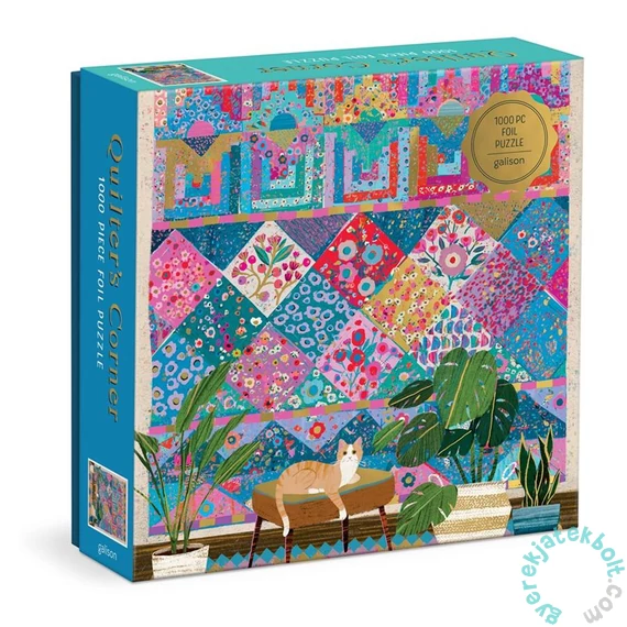 Galison 1000 db-os Fóliás puzzle - Quilter's Corner, Victoria Ball (84668)