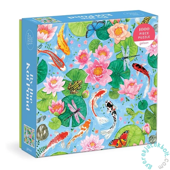 Galison 1000 db-os puzzle - By The Koi Pond  (76489)
