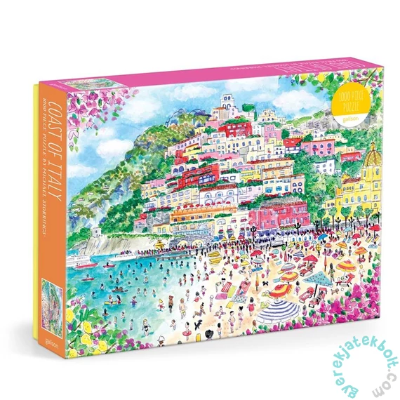 Galison 1000 db-os puzzle - Coast of Italy, Michael Storrings (84835)