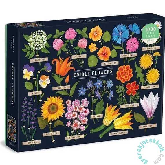 Galison 1000 db-os puzzle - Edible Flowers (69078)