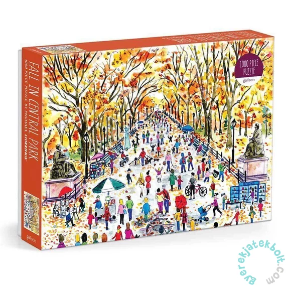 Galison 1000 db-os puzzle - Fall in Central Park, Michael Storrings (80202)