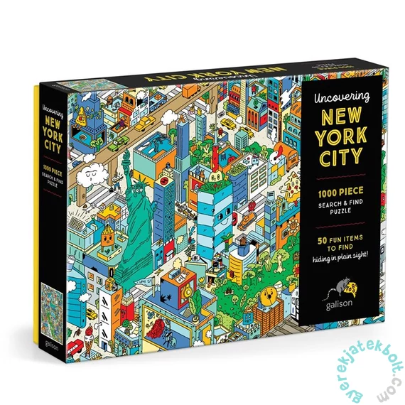 Galison 1000 db-os puzzle - Fedezd fel! - New York City (81582)