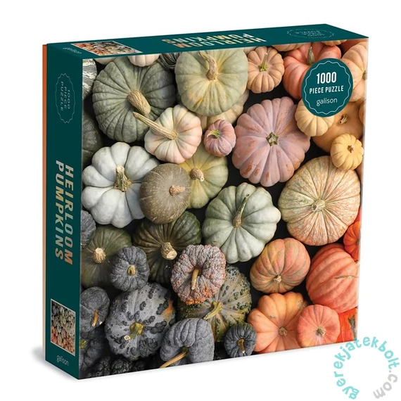 Galison 1000 db-os puzzle - Heirloom Pumpkins  (69559)