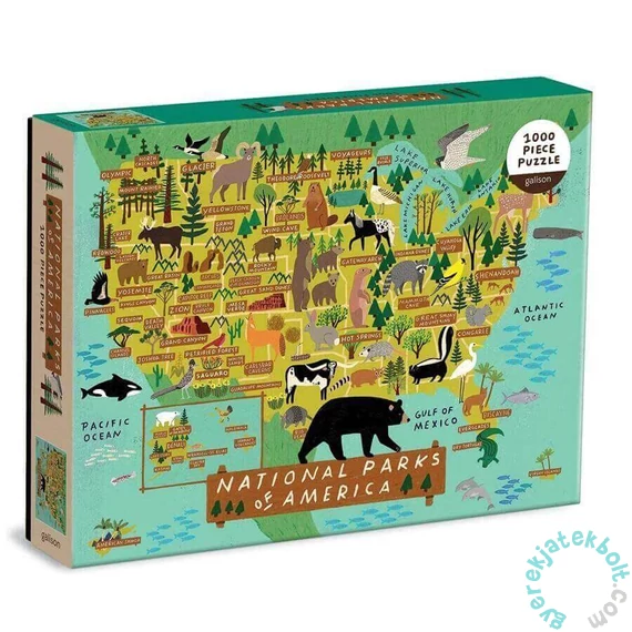 Galison 1000 db-os puzzle - National Parks of America (69542)
