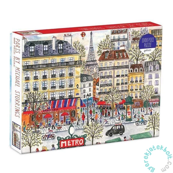 Galison 1000 db-os puzzle - Paris, Michael Storrings (48943)