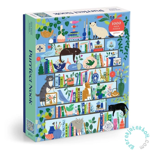Galison 1000 db-os puzzle - Purrfect Nook (82725)