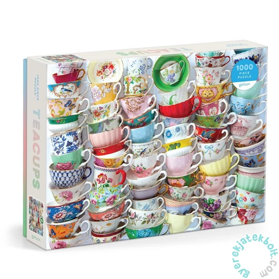 Galison 1000 db-os puzzle - Teacups (80592)