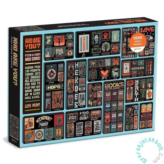 Galison 1000 db-os puzzle - Who Are You? (70487)