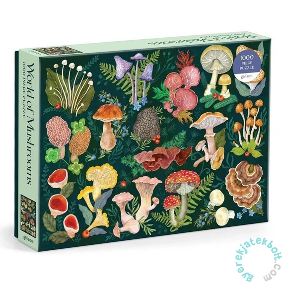 Galison 1000 db-os puzzle - World of Mushrooms (82268)