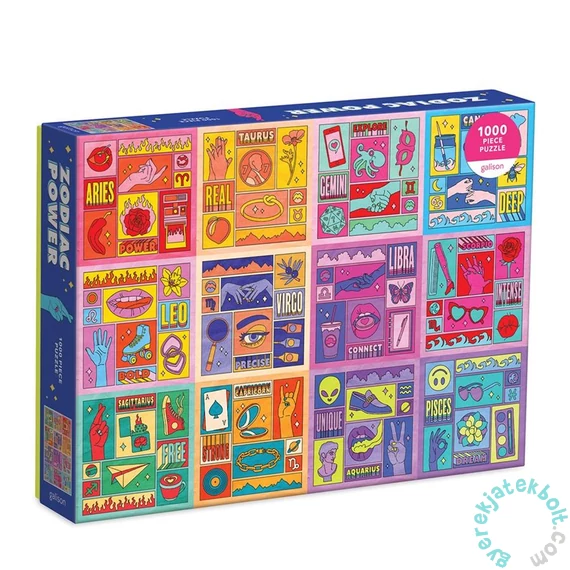 Galison 1000 db-os puzzle - Zodiac Power (66831)