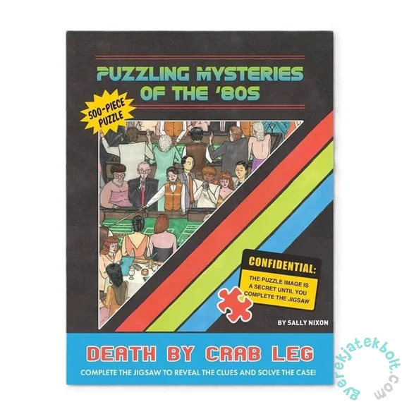 Galison 500 db-os puzzle - Puzzling Mysteries - Death by Crab Leg (22264)