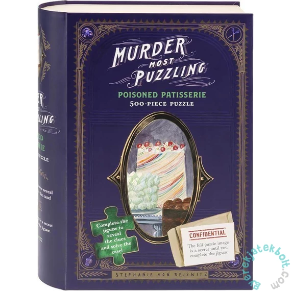 Galison 500 db-os puzzle - Murder Most Puzzling Poisoned Patisserie (35769)