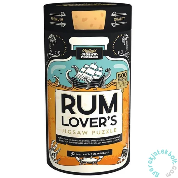 Galison 500 db-os puzzle - Rum Lover’s (37442)