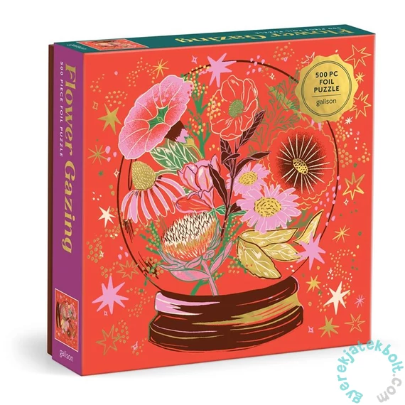 Galison 500 db-os Fóliás puzzle - Flower Gazing (82831)