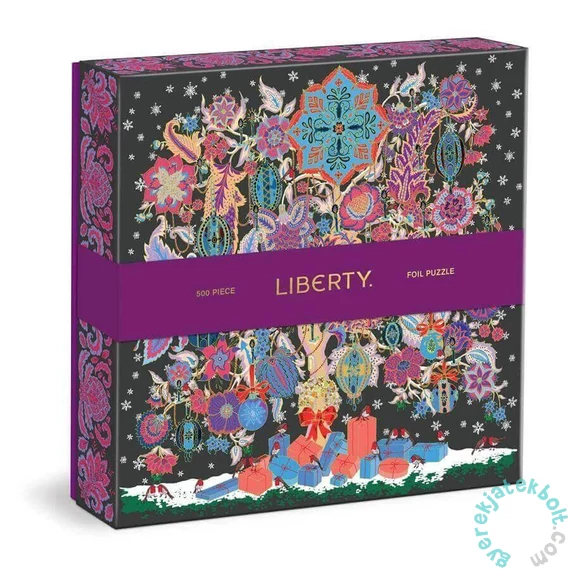Galison 500 db-os Fóliás puzzle - Liberty Christmas Tree of Life (76847)
