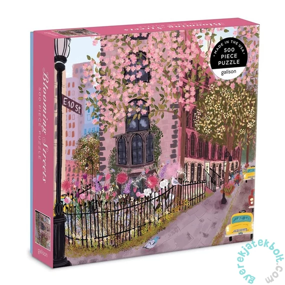 Galison 500 db-os puzzle - Blooming Streets (69306)