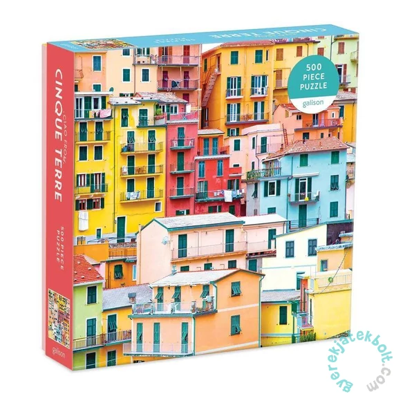 Galison 500 db-os puzzle - Ciao from Cinque Terre (66473)