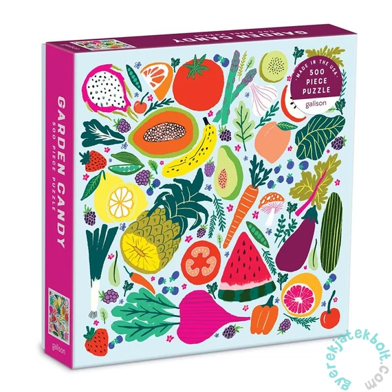 Galison 500 db-os puzzle - Garden Candy (69061)