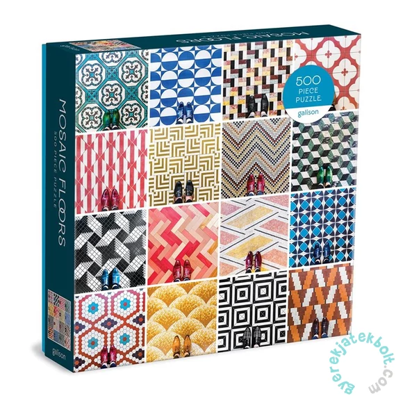 Galison 500 db-os puzzle - Mosaic Floors (69368)