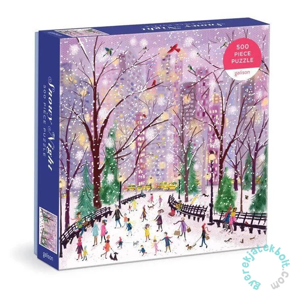 Galison 500 db-os puzzle - Snowy Night (75970)