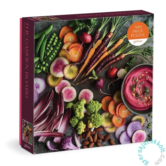 Galison 500 db-os puzzle - The Garden Board (77615)