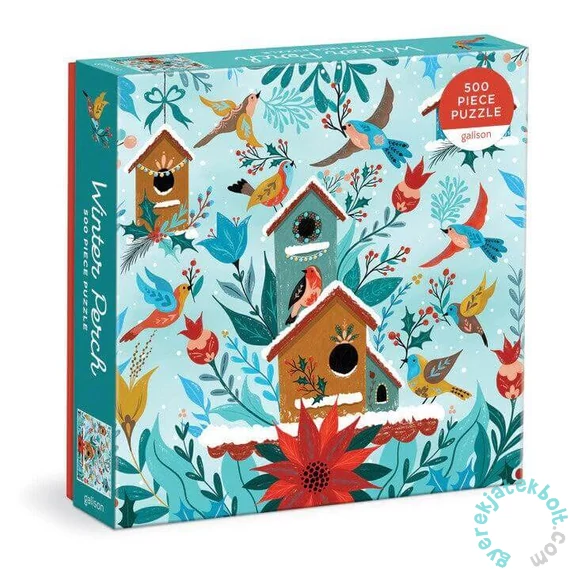Galison 500 db-os puzzle - Winter Perch (76045)