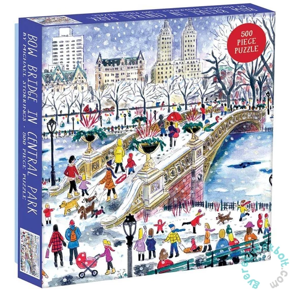 Galison 500 db-os puzzle - Bow Bridge In Central Park, Michael Storrings (56863)