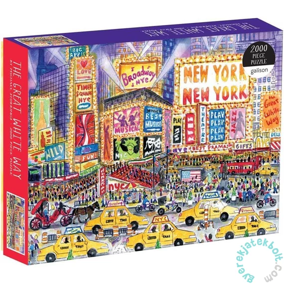 Galison 2000 db-os puzzle - The Great White, Michael Storrings (57037)